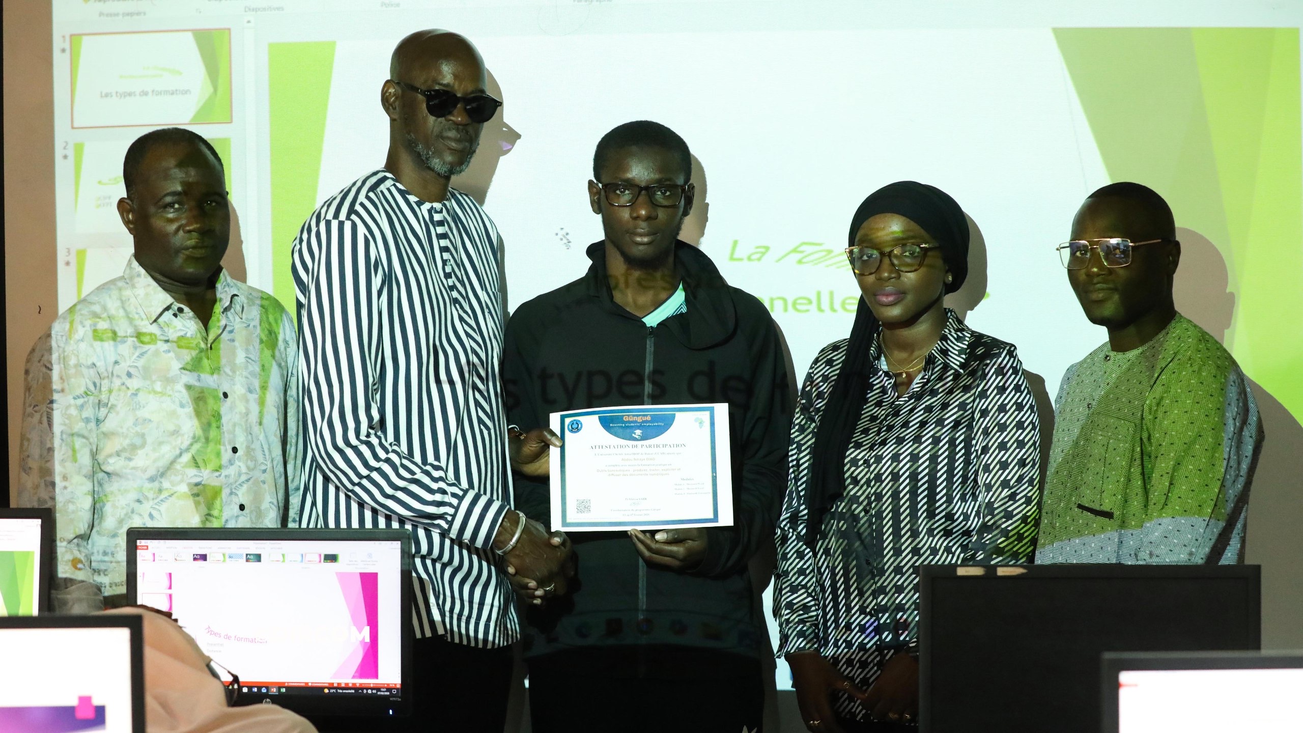 UCAD : Formation inclusive pour renforcer les compétences numériques des étudiants en situation de handicap