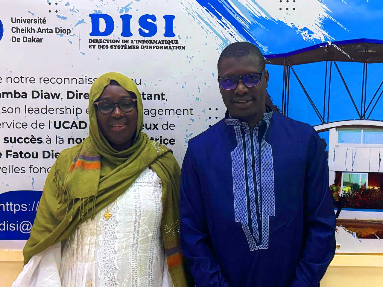 Mme Adja Fatou Dieng ep. SARR succède au Pr Samba DIAW à la tete de la DISI